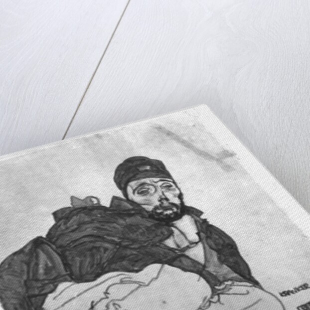 A Sick Russian, 1915 by Egon Schiele
