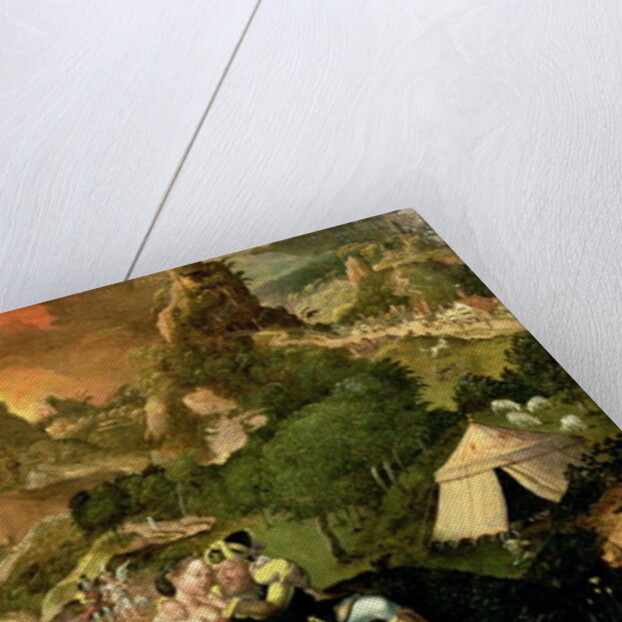 Lot and his Daughters by Lucas van Gassel