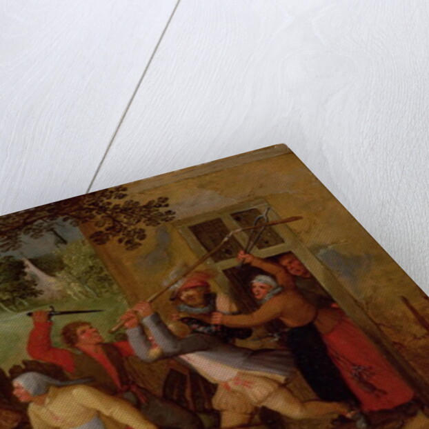 Country Pub Brawl by David Vinckboons