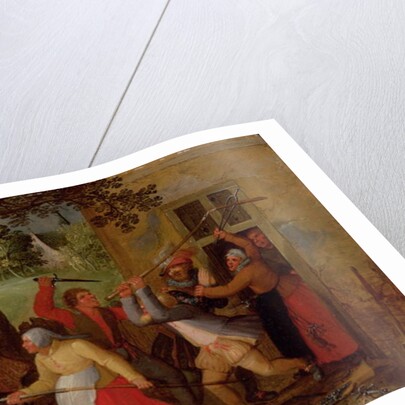 Country Pub Brawl by David Vinckboons