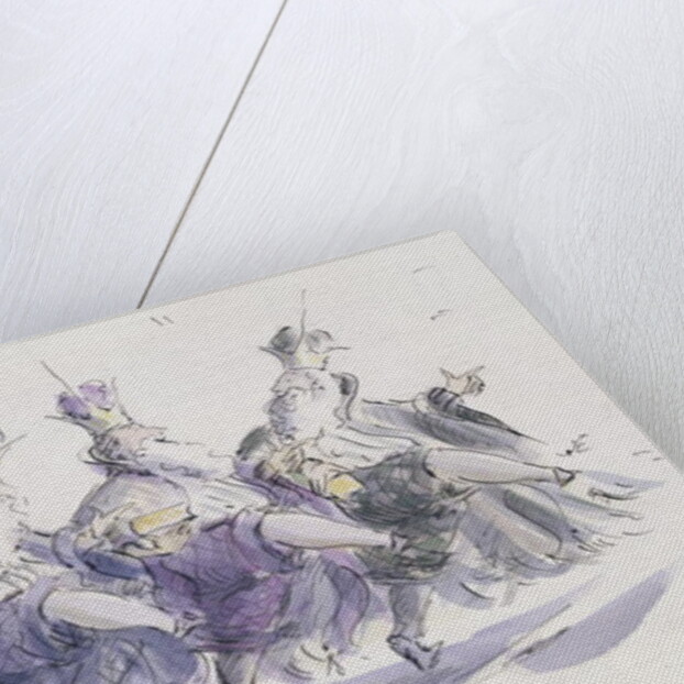 Three Kings Dancing a Jig by Joanna Logan