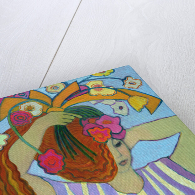 Flowers in Her Hair, 2003-04 by Jeanette Lassen