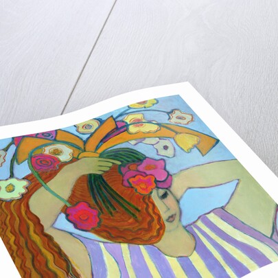 Flowers in Her Hair, 2003-04 by Jeanette Lassen