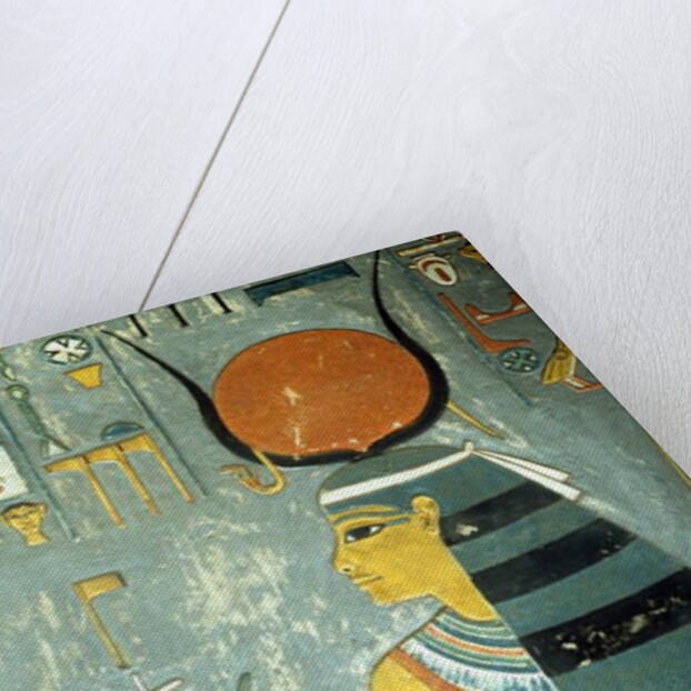 Horemheb and Hathor by Egyptian 18th Dynasty