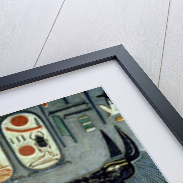 Horemheb and Anubis by Egyptian 18th Dynasty