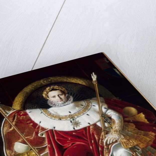 Napoleon I on the Imperial Throne, 1806 by Jean Auguste Dominique Ingres