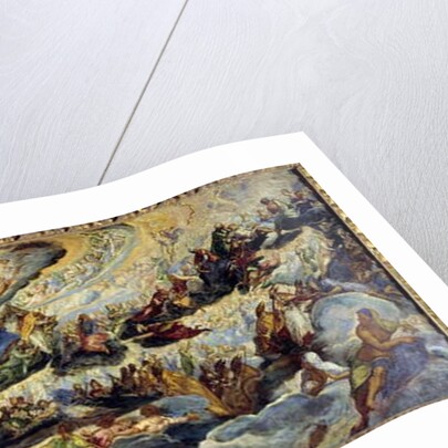 Le Paradise Esquisse, 16th century by Jacopo Robusti Tintoretto