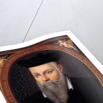Portrait of Michel de Nostre-Dame, called Nostradamus by Anonymous Anonymous
