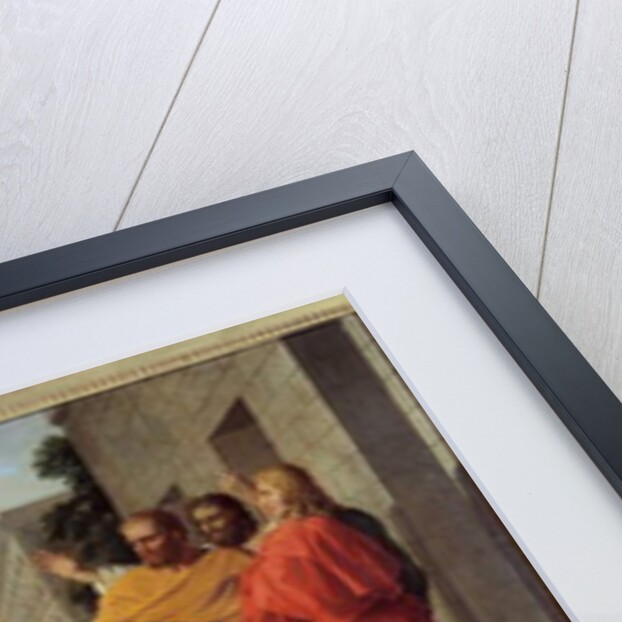 Saphira's death, 17th century by Nicolas Poussin