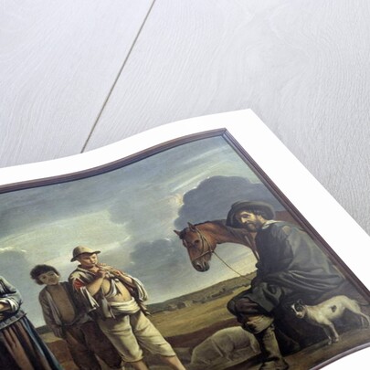 La halte du horalier by Louis Le Nain