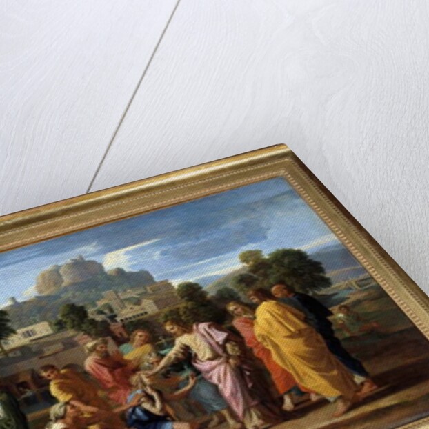 The blind of Jericho or the Christ waging the blind, 1650 by Nicolas Poussin
