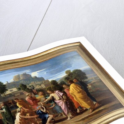 The blind of Jericho or the Christ waging the blind, 1650 by Nicolas Poussin