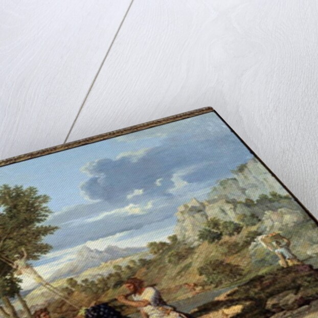 Autumn or the bunch of grapes brought back from the promised land, 1660 by Nicolas Poussin