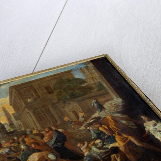 The Plague Of Asdod Says The Philistines Struck By The Plague, 17th century by Nicolas Poussin