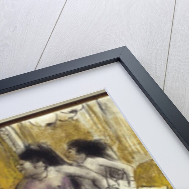 The Party Of The Patron Maison Close During A Party In Honor Of A Proxenete, 1879 by Edgar Degas