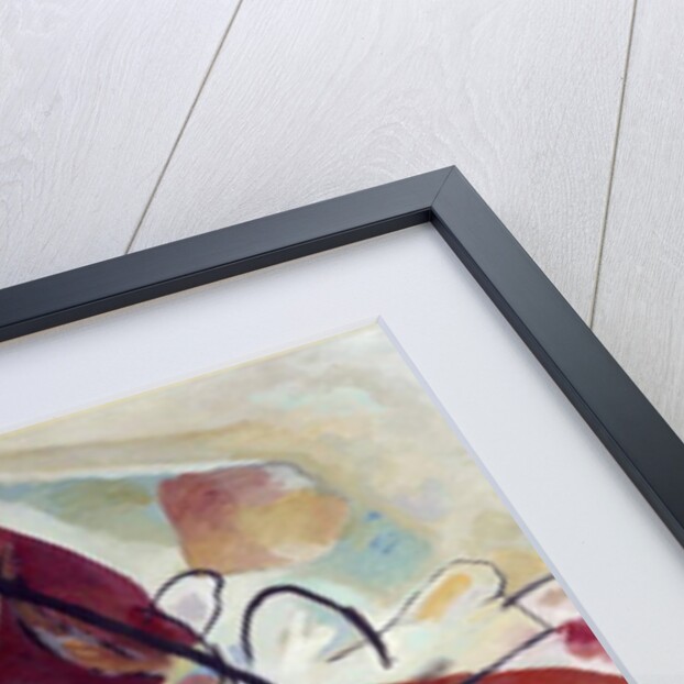 With the Black Bow, 1912 by Wassily Kandinsky