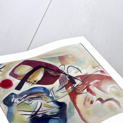 With the Black Bow, 1912 by Wassily Kandinsky