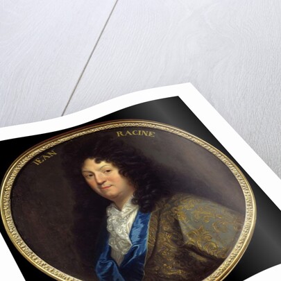 Portrait of Jean Racine, French tragic poet by Jean Baptiste Santerre