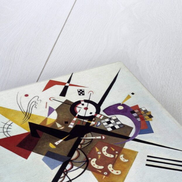 On white II - 1923 by Wassily Kandinsky