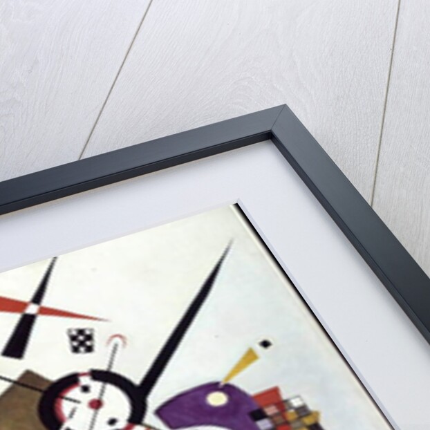 On white II - 1923 by Wassily Kandinsky