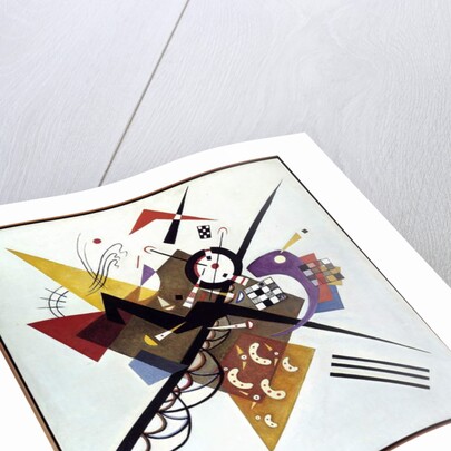 On white II - 1923 by Wassily Kandinsky