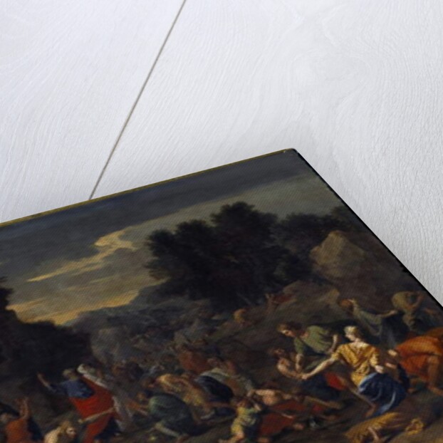 The Israelites Collecting Manna In The Desert, 17th century by Nicolas Poussin