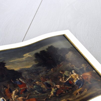 The Israelites Collecting Manna In The Desert, 17th century by Nicolas Poussin