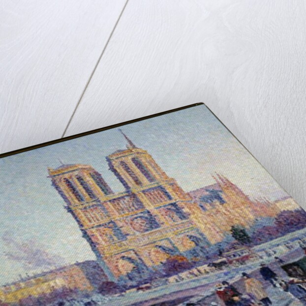 The Quai Saint Michel and Notre Dame, 1901 by Maximilien Luce