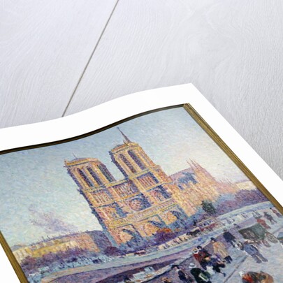 The Quai Saint Michel and Notre Dame, 1901 by Maximilien Luce