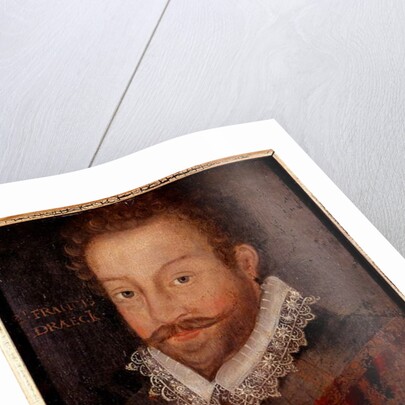 Sir Francis Drake, after an engraving attributed to Jodocus Hondius, c.1583 by Unknown Artist