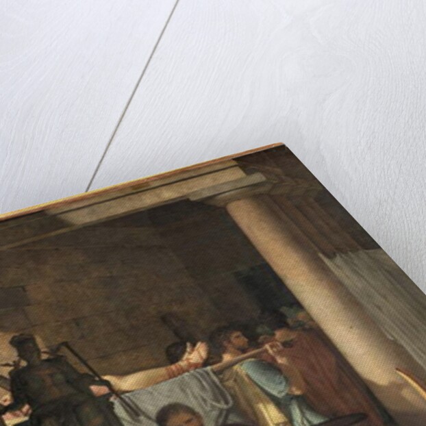 Lictors Bearing to Brutus the Bodies of his Sons, 1789 by Jacques Louis David