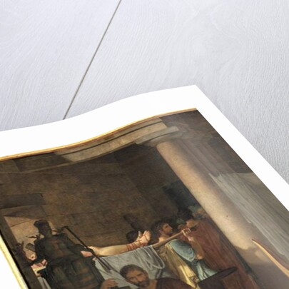 Lictors Bearing to Brutus the Bodies of his Sons, 1789 by Jacques Louis David