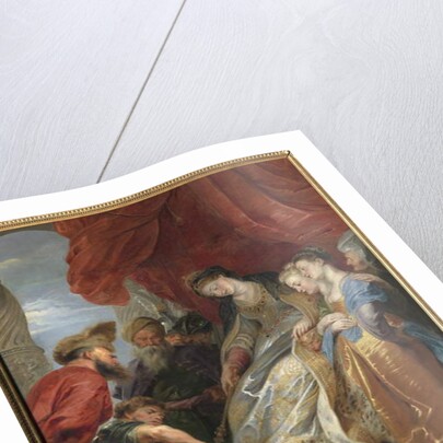 The Queen of the Scythian Thomyris plunges the head of Cyrus, 17th century by Peter Paul Rubens