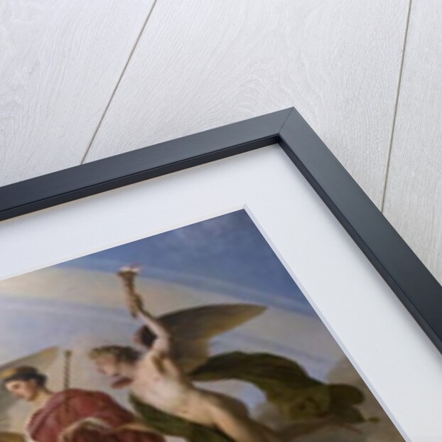 The Study and Genia Devote Ancient Egypt to Greece by Francois Edouard Picot