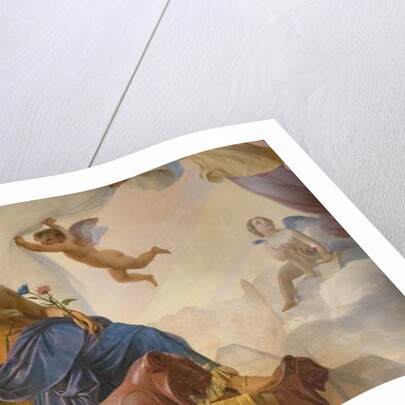 The Study and Genia Devote Ancient Egypt to Greece, 1827 by Francois Edouard Picot