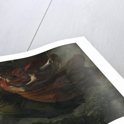 Detail: Justice and Divine Vengeance Pursuing Crime by Pierre-Paul Prud'hon