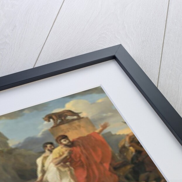 Detail of: Death of Virginia by Guillaume Lethiere