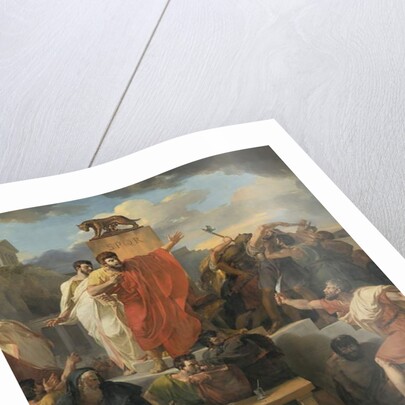 Detail of: Death of Virginia by Guillaume Lethiere