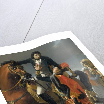 Death of General Louis Charles Antoine Desaix at the Battle of Marengo on June 14, 1800 by Jean-Baptiste Regnault