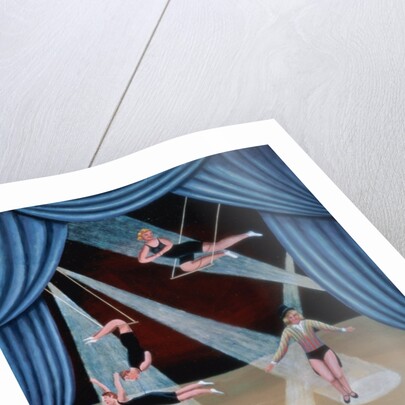 Circus Acrobats by Jerzy Marek