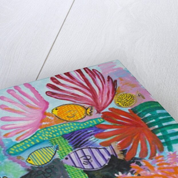 Coral Reef by Janet McKenzie