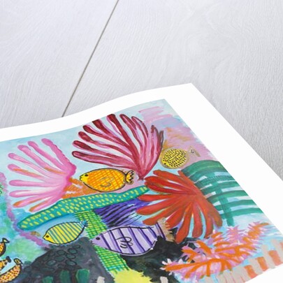 Coral Reef by Janet McKenzie