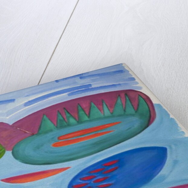 Mountains and Pools, 2015 by Janet McKenzie