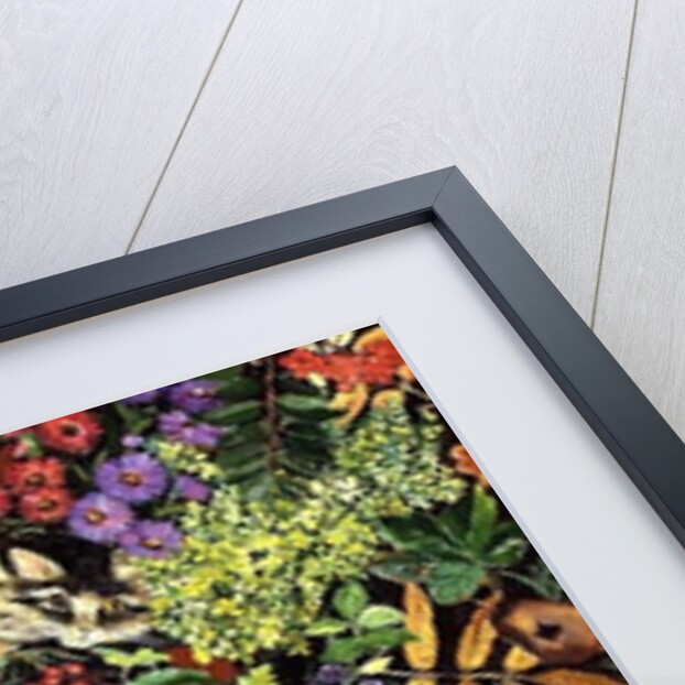 Autumnal Cat by Hilary Jones