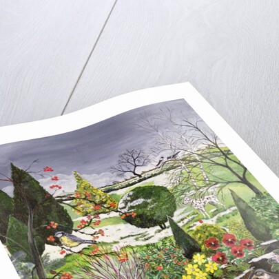 Winter from The Four Seasons, 1989 by Hilary Jones