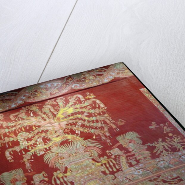 Reproduction of the fresco from the Palace of Tepantitla by Teotihuacan Teotihuacan