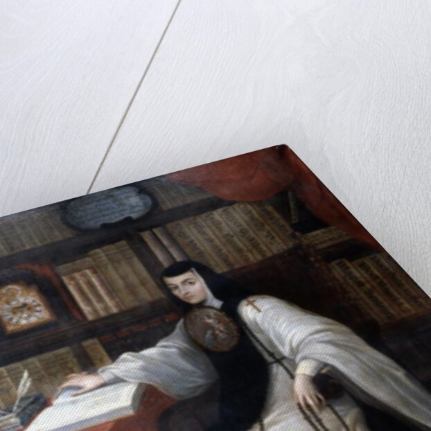 Portrait of Sor Juana Ines de la Cruz, 1750 by Miguel Cabrera