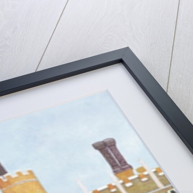 Hampton Court Front, 1991 by Judy Joel