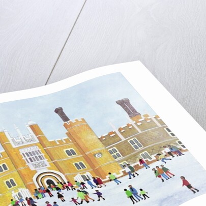 Hampton Court Front, 1991 by Judy Joel