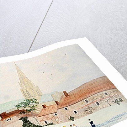 Chichester Cathedral and Visiting Choir by Judy Joel